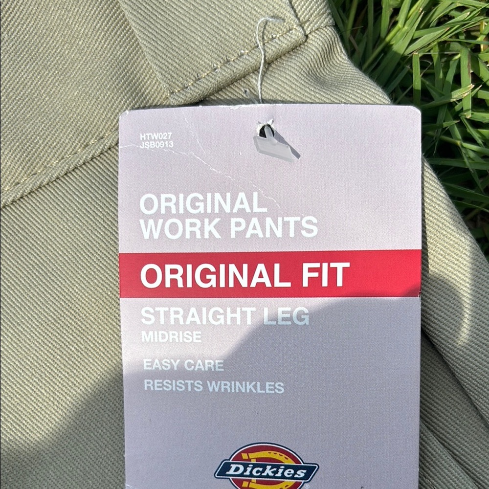 Dickies Original Fit Khaki Pants 16 Tall - Picture 2 of 4